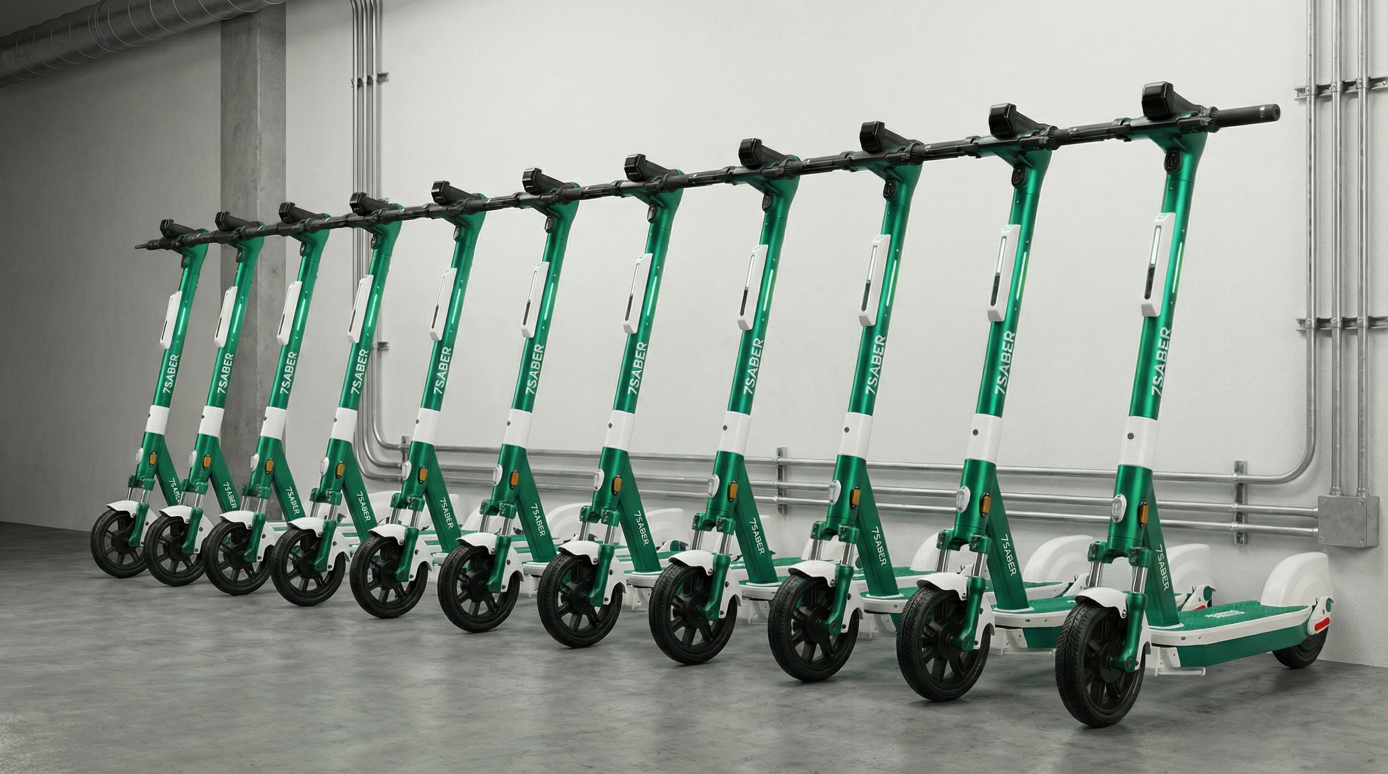 Флот электросамокатов 7SABER